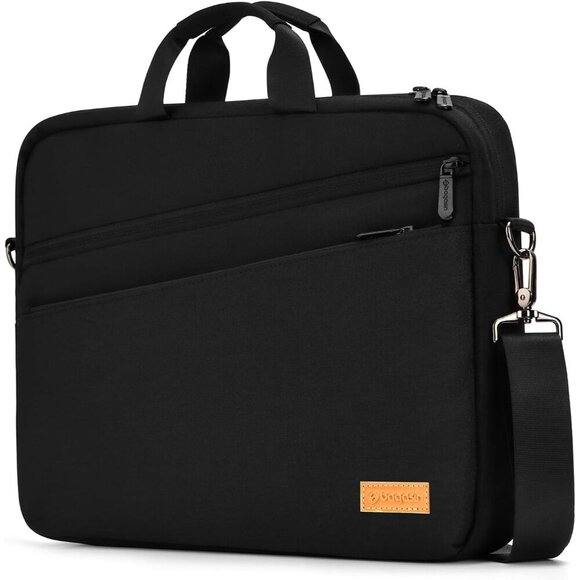 Other - Stylish Nylon Laptop Shoulder Bag with Ample Storage for 15-17.3 inch Models